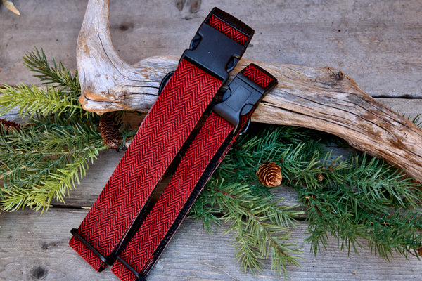 Classic Red 1" and 1.5" Collar