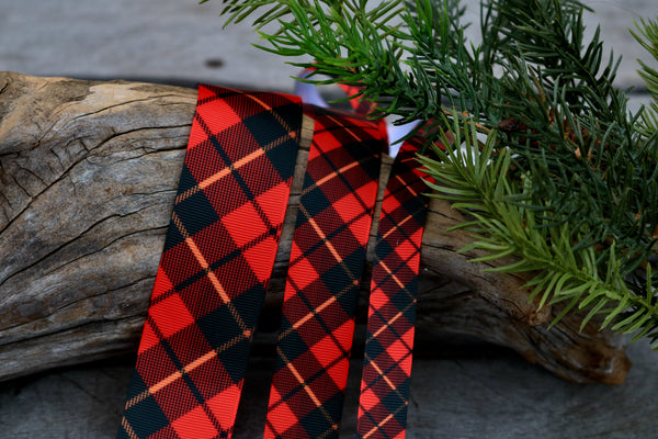 Christmas Tartan (1" and 3/4" only)