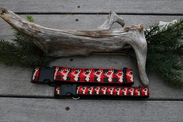 Red Buck 1" and 1.5" Collar
